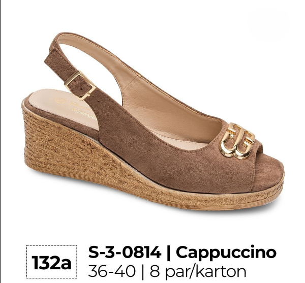 Sandały na obcasie damskie Roz 36-40 / 8 par